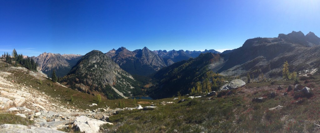 View from Heather Pass